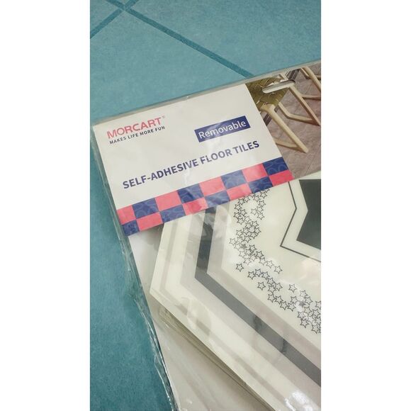 MORCART Removable Self-Adhesive Floor Tiles 10PCS/Pack - Picture 3 of 5